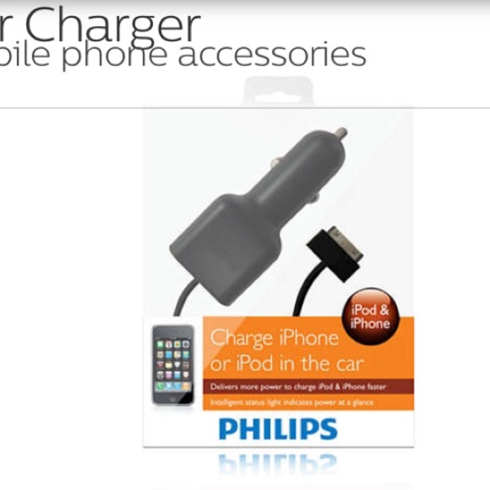 Vintage Phillips Car Charger DLM2205/17